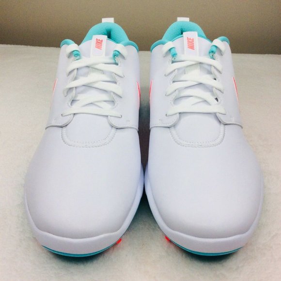 Nike Roshe Tour G Golf Shoes White Pink South Beac - Picture 8 of 10